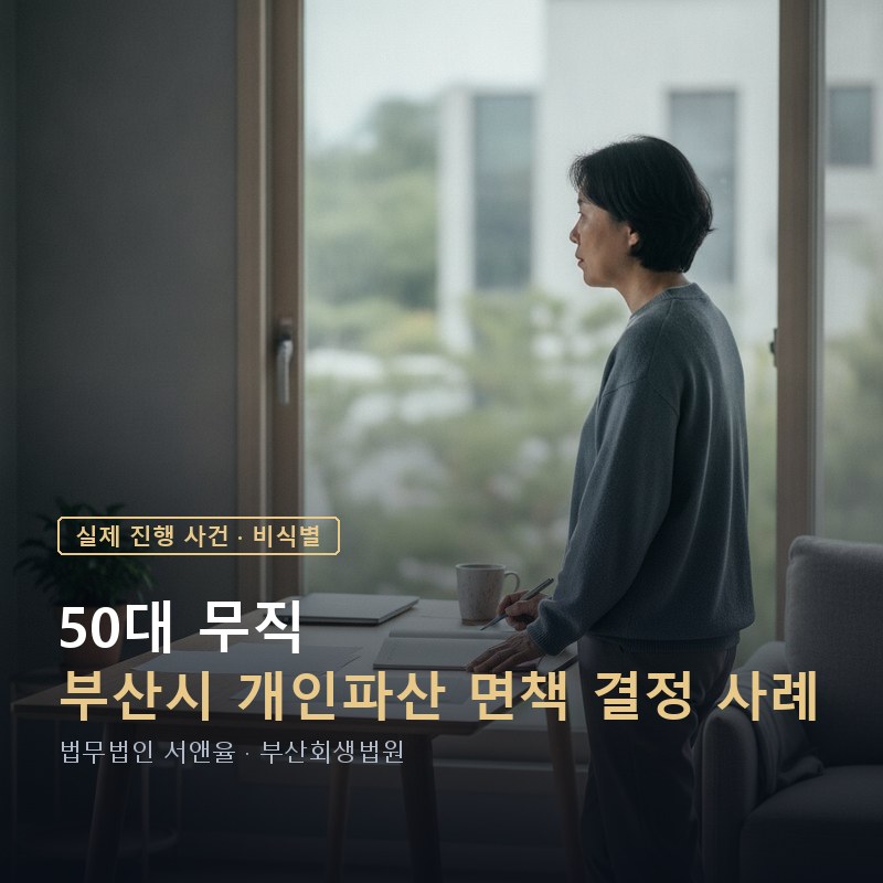 개인파산 신청, 빠진 채무가 있으면 면책에 문제가 될까｜부산 면책 사례 — 이해를 돕기 위한 연출 이미지